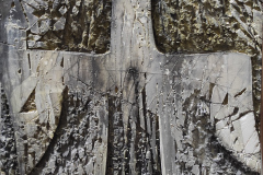 Азът, авторска техника/картон, 30/30 см