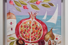 Благодат , акрил/платно , 20/20 см