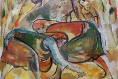 Наесен, мас.бои/платно , 46/55 см