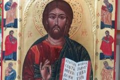 Исус Христос , темпера/дърво , 64/48 см