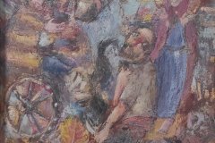 Трифон Зарезан , енкаустика , 43/33см
