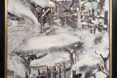 Бяла приказка, акрил/платно, 90/64см