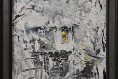 Зимна приказка , акрил/платно , 40/40 см