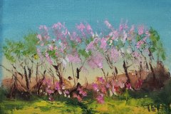 Пролет , масл.бои/платно , 25/30 см
