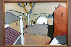 Пейзаж маслени бои/платно , 21/30 см