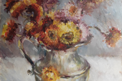 Букет , маслени бои/платно , 40/33 см