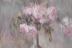 Рози , маслени бои/платно , 40/30 см