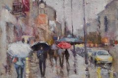 София,халите , маслени бои/платно , 45/39 см