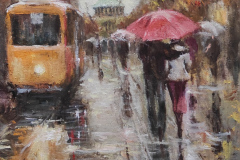 По Витошка , маслени бои/платно , 40/30 см