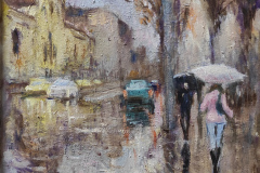 София, халите маслени бои/платно 40/30 см