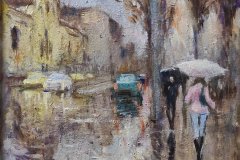София, халите маслени бои/платно 40/30 см