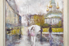 Руската църква, масл. бои/платно, 40/30 см