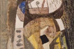 Пейзаж 5 , смесена техника , 14/14 см