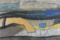 Път , смесена техника /хартия , 13/13 см