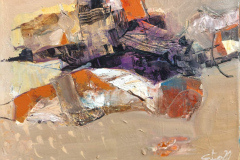 На село , акрил/платно, 30/40 см