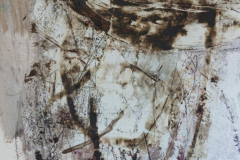 Привечер, смесена техника/хартия , 70/50 см