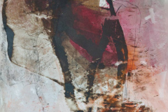 Топъл ден , смесена техника/хартия , 70/50 см