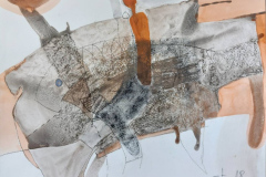 Рибата, смесена техника/хартия, 50/70 см