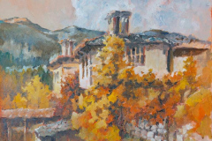 Родопска есен, масл. бои/платно, 40/40 см