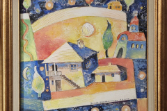 В търсене на баланса, масло/платно, 30/30см